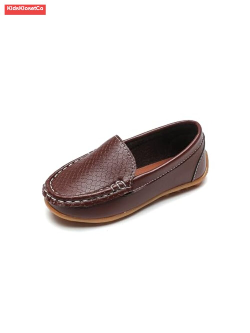 Toddler Kids Boys Girls Loafers Dress Shoes Oxford Mocc Slip-On School Walking